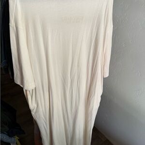 Fear of God Essentials Cream Maxi Dress